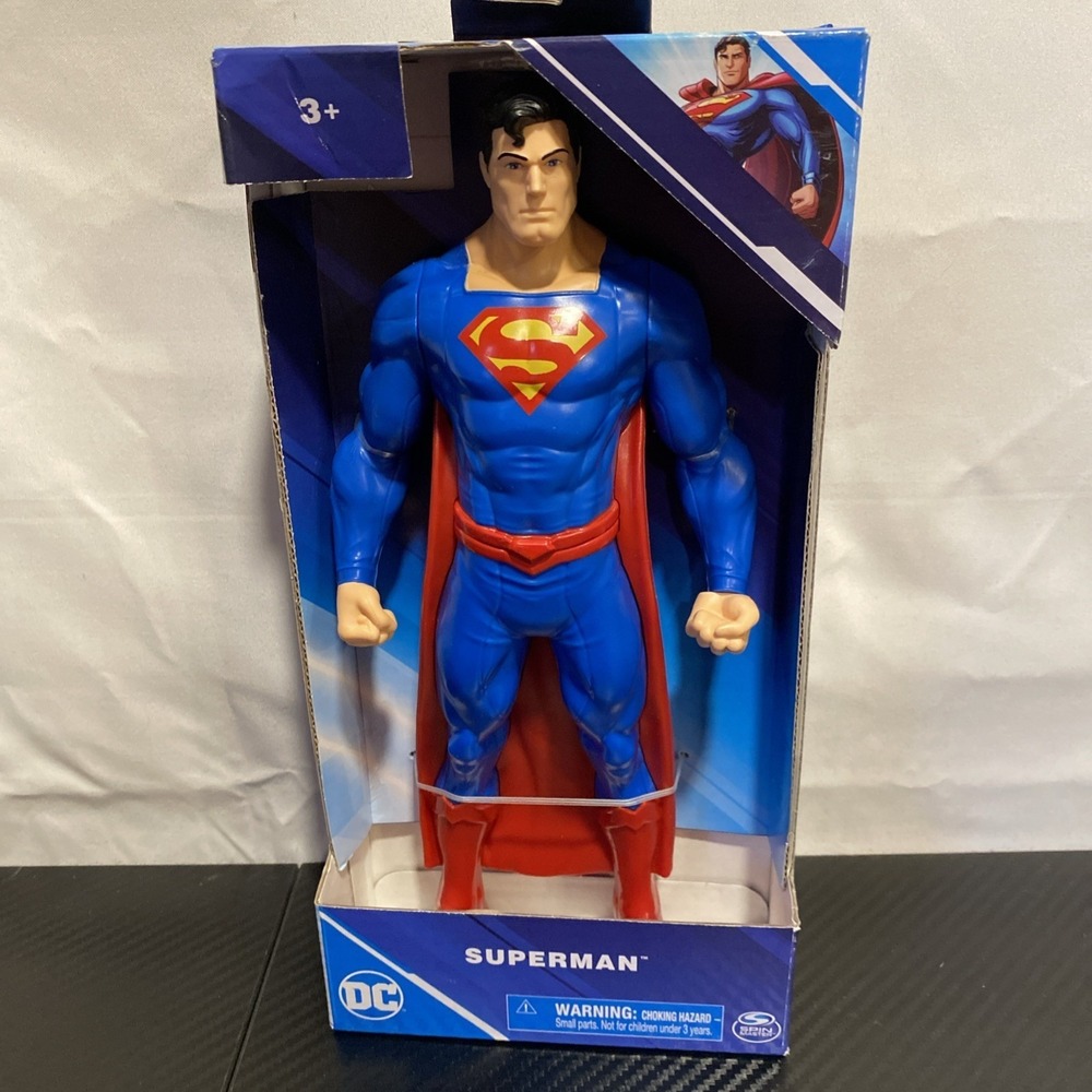 2022 DC Comics Spin Master‎ SUPERMAN 9" Action Figures (NEW)